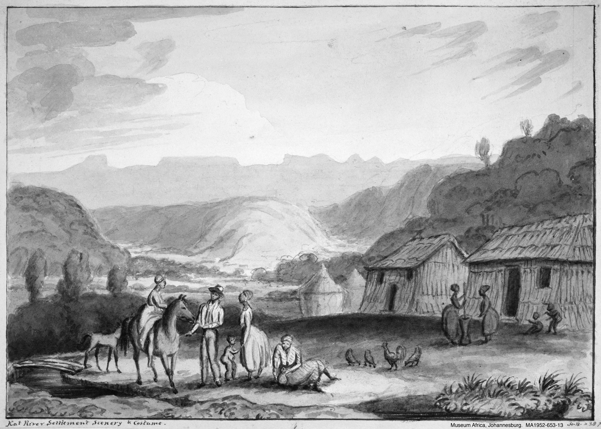James Read Sr. Figure 5.3. Kat River housing, by Capt. Henry Butler. James Read Sr. Figure 5.3. Kat River housing, by Capt. Henry Butler.