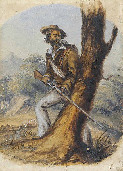 PAINTING-Thomas Baines Hottentot Levy 8th FW PAINTING-Thomas Baines Hottentot Levy 8th FW