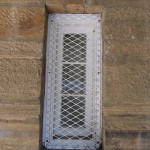 PHOTO Example of a window placed into a loophole at the Residency, Fort Beaufort.