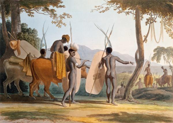 Samuel Daniell 1-kaffers-on-a-march Samuel Daniell 1-kaffers-on-a-march